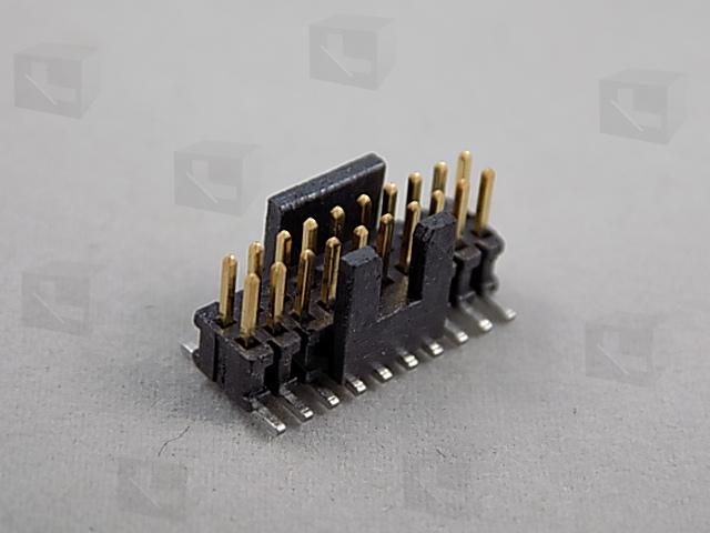 Right Angle SSQ-103-02-S-S-RA-LL Receptacle SSQ-103-02-S-S-RA-LL Board-To-Board Connector 2.54 mm Pack of 20 3 Contacts SSQ Series Locking Lead