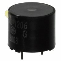 CCG-1206 BUZZER AUDIO MAGNETIC 4-8V PIN