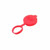 ZA2081-R CAP SOCKET CIGARETTE RUBBER RED