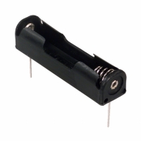 2466 HOLDER BATTERY 1CELL AAA PC MNT