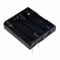 2481 HOLDER BATTERY 4CELL AAA PC MNT