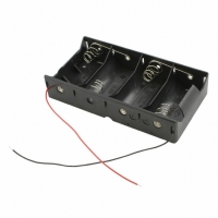 BH4DW HOLDER BATTERY 4-D CELL WIRE LDS