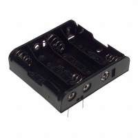 2477 HOLDER BATTERY 4CELL AA PC MNT