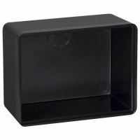 PB-1558 BOX POTTING ABS 2 X1.5 X1 BLACK
