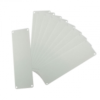 1455TAL-10 END PANEL ALUMINUM CLEAR 10/PACK