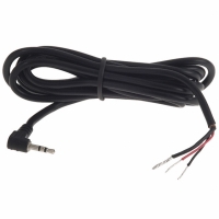 CA-2204 CABLE ASSY R/A 2.5MM STEREO 6'