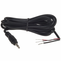 CA-2207 CABLE ASSY STR 3.5MM STEREO 6'