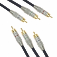 HPAVCC3 CABLE 3RCA MALE/MALE 2M HI PERF