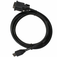 1721007-06 CBL HDMI DVI(18+1) CON 6' 28 AWG