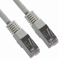 A-MCSP-80030-R CABLE CAT.5E SHIELDED GRAY 3M