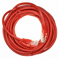 A-MCU60050/R-R CABLE CAT6 UNSHIELDED RED 5M