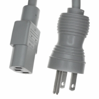 233008-06 CORD 18AWG 3COND SJT GRAY