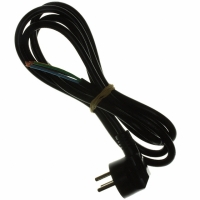 398006-01 CORD 3COND BLK ISRAL UNSHLD 1.8M