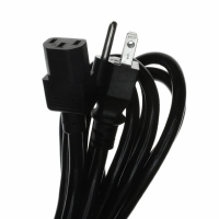 312014-01 CORD 16AWG 3COND M/F BLK 118