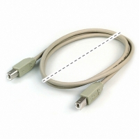 AK673-5-R CABLE USB B-B MALE DBL SHIELD 5M