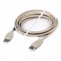 AK670-2 CABLE USB A-A MALE DBL SHIELD 2M