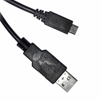AK67421-0.5-R CABLE USB-A TO MICRO USB-B 0.5M