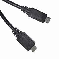 AK67501-0.5-R CABLE MICRO USB A-B M-M 0.5M