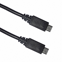 AK67401-0.5-R CABLE MICRO USB-B M-M 0.5M