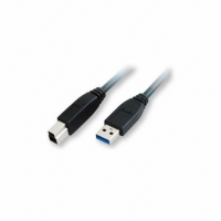 AK672/3-1-R CABLE USB 3.0 A MALE - B MALE 1M