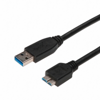 AK67421/3-1-R CABLE USB 3.0 A-MICRO B MALE 1M