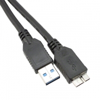 3023005-01M CABLE USB 3.0 A TO MICRO B 3.28'