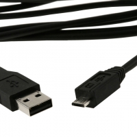 ZX40-B-5S-1000-STDA CABLE MICRO USB B TO STD A 1.0M