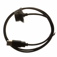 84729-0004 CABLE USB A RCPT BKHEAD-PLUG .8M