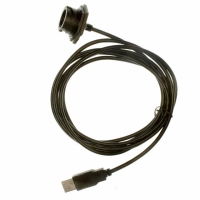 84729-0006 CABLE USB A RCPT BKHEAD-PLUG 2M