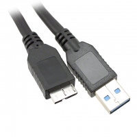 3023017-02M CABLE USB 3.0 A TO MICRO B 6.56'