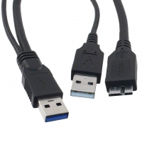 3023011-01M USB 3.0 A TO MICRO B PLUS POWER