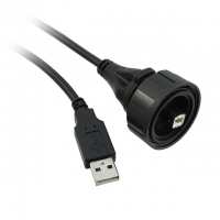 PX0840/B/2M00 CABLE PLUG IP68 USB B-A 2M