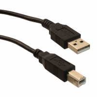3021013-10 CBL USB A-B CON 10' 26/28 AWG