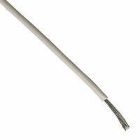 5874 WH005 HOOK-UP WIRE 24AWG STRAND WHITE