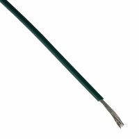 3057 GR001 HOOK-UP WIRE 16AWG STRAND GREEN
