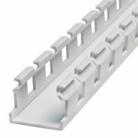 G.75X.75WH6 DUCT WIRE SLOT PVC WHITE 6'/72