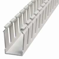 G.75X1.5WH6 DUCT WIRE SLOT PVC WHITE 6'/72