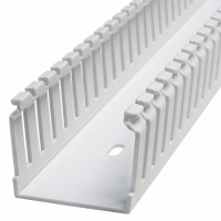 F1.5X1.5WH6 DUCT WIRE SLOT PVC WHITE 6'/72