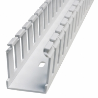 G1X1.5WH6 DUCT WIRE SLOT PVC WHITE 6'/72