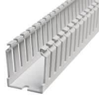 F1X1.5WH6 DUCT WIRE SLOT PVC WHITE 6'/72