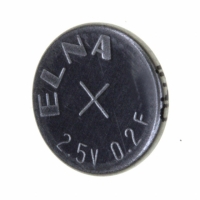 DC-2R5D204T614 CAP DOUBLE LAYER .20F 2.5V COIN