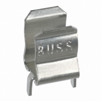 BK/1A1907-05 FUSE CLIP SILVER STRAIGHT LEADS