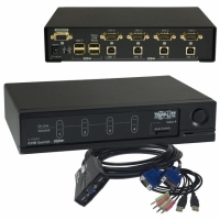 B006-004-R SWITCH KVM USB 4 PORT W/O CABLES