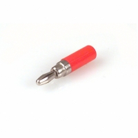 108-1002-001 CONN PLUG INSULATED SOLDER RED