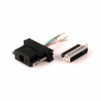 AMK-0221 ADAPTER DB25P RJ12/MALE 6CONTACT