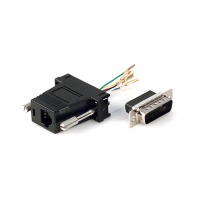 AMK-0016 ADAPTER DB15P RJ12/MALE 6CONTACT