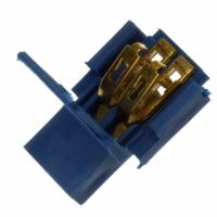 65801-063LF CLINCHER RECEPTACLE 2POS GOLD