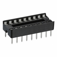 4818-3000-CP SOCKET IC OPEN FRAME 18POS .3