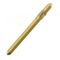 85931-5 CONN POST SQUARE 11.25MM GOLD