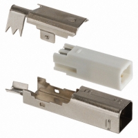 A-USBPB CONN PLUG USB B-MALE SOLDER
